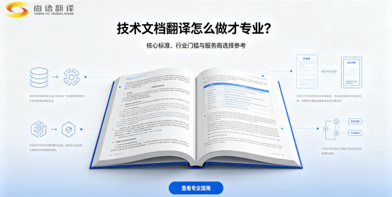 技術文檔翻譯怎么做才專業？核心標準、行業門檻與服務商選擇參考