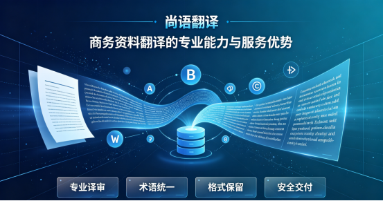 尚語翻譯：商務資料翻譯的專業能力與服務優勢